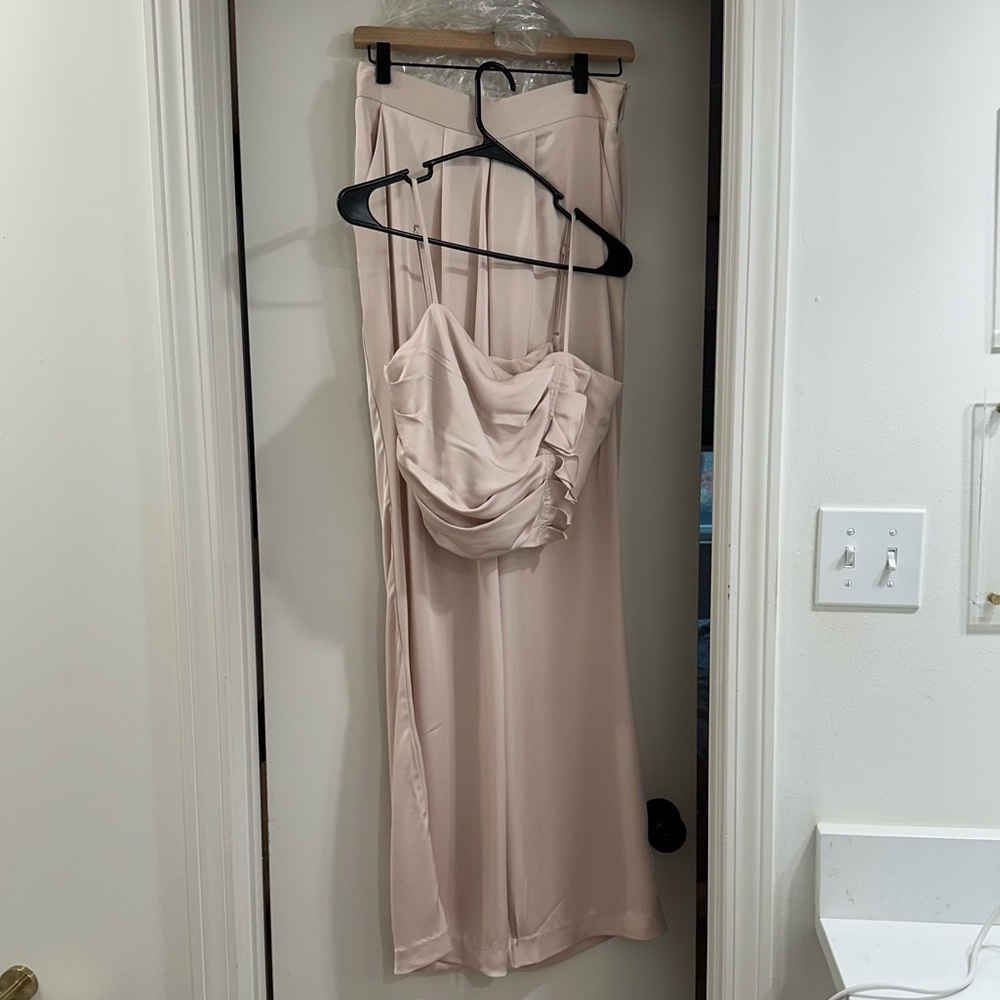 Ramy Brook set - Estelle top, satin Iris pant